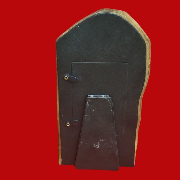 Vintage Enric Metal Rooster Wooden Photo Picture Frame - Picture 4 of 12